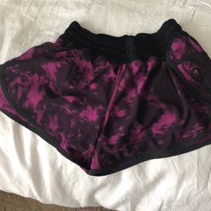 Lululemon running shorts. Size 6